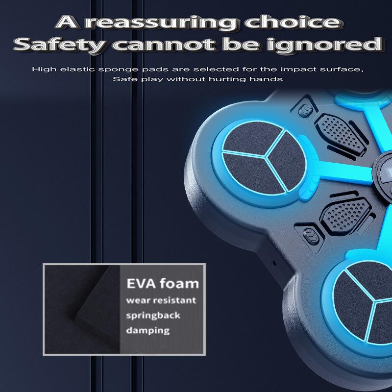 Fahuac Smart Music Boxing Machine for Children Home Training Device Rhythm Boxing Machine Music Boxing Wall Target