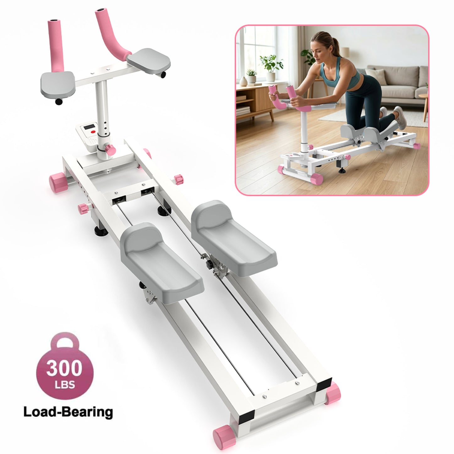 【Fahuac】Crawl Spine Stretch Trainer, Spine Twist and Stretch Trainer, Core Training Equipment for Home Gym Office Daily Workout