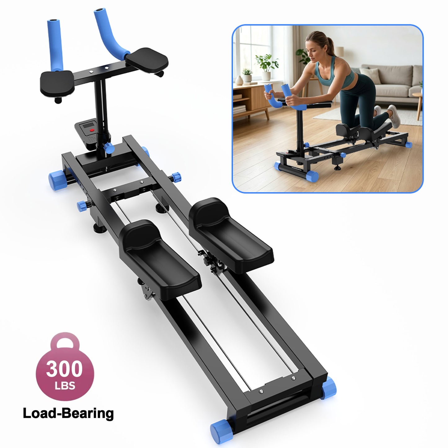【Fahuac】Crawl Spine Stretch Trainer, Spine Twist and Stretch Trainer, Core Training Equipment for Home Gym Office Daily Workout