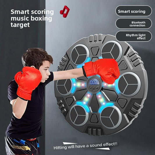 Fahuac Smart Music Boxing Machine for Children Home Training Device Rhythm Boxing Machine Music Boxing Wall Target