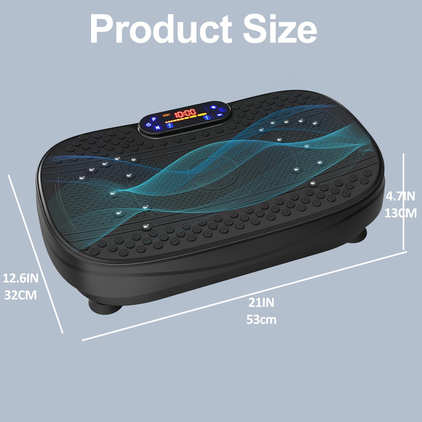 Fahuac Vibrationplate, Fitness Platform, Training Equiptment, Full-Body Workout Fitness Platform, Vibration Plate for Home Gym